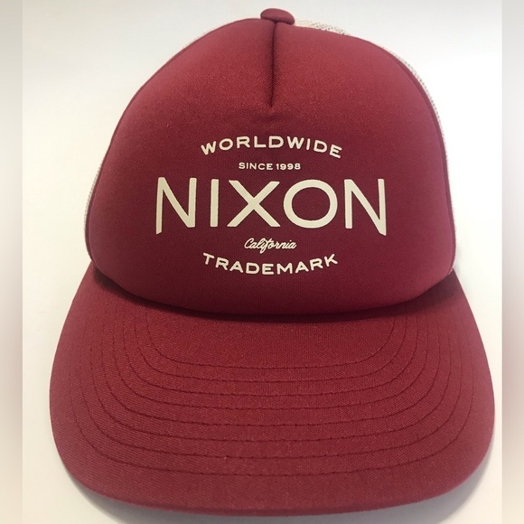 NIXON HAT RIDGE Trucker Cap Cabernet - Picture 2 of 12